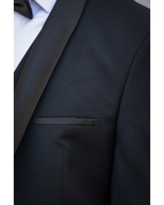 Κοστούμι Hugo μαύρο SLIM FIT