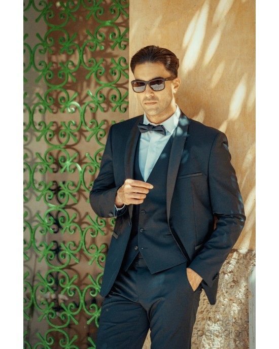 Κοστούμι Hugo μαύρο SLIM FIT