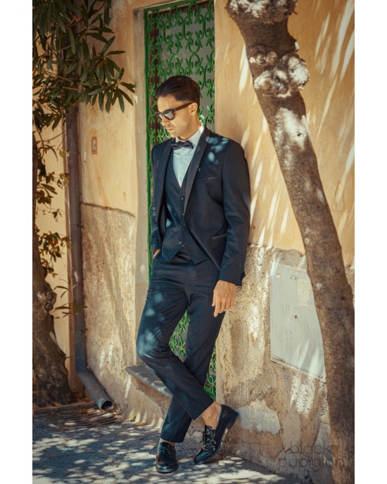 Κοστούμι Hugo μαύρο SLIM FIT