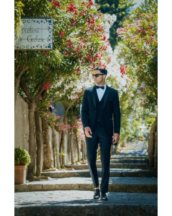 Κοστούμι Hugo μαύρο SLIM FIT