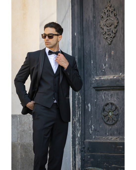 Κοστούμι Hugo μαύρο SLIM FIT