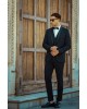 Κοστούμι Hugo μαύρο SLIM FIT