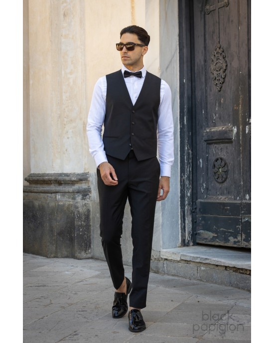 Κοστούμι Hugo μαύρο SLIM FIT