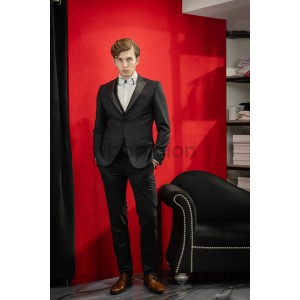 Κοστούμι Guy Laroche Barberis Canonico μαύρο