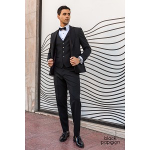 Κοστούμι Michael Kors Tuxedo Shawl μαύρο Κοστούμι Michael Kors Tuxedo Shawl μαύρο