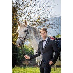 Κοστούμι Vittorio Smokin μαύρο Κοστούμι Vittorio Smokin μαύρο