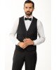 Κοστούμι Vittorio Smokin μαύρο SLIM FIT