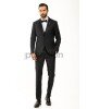 Κοστούμι Vittorio Smokin μαύρο SLIM FIT