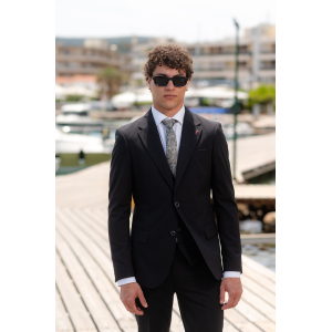 Κοστούμι Vittorio Promo μαύρο Κοστούμι Vittorio Promo μαύρο