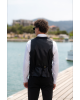 Κοστούμι Vittorio Promo μαύρο SLIM FIT