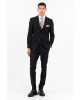 Κοστούμι Vittorio Adriano μαύρο SLIM FIT