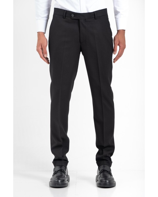 Κοστούμι Vittorio Adriano μαύρο SLIM FIT