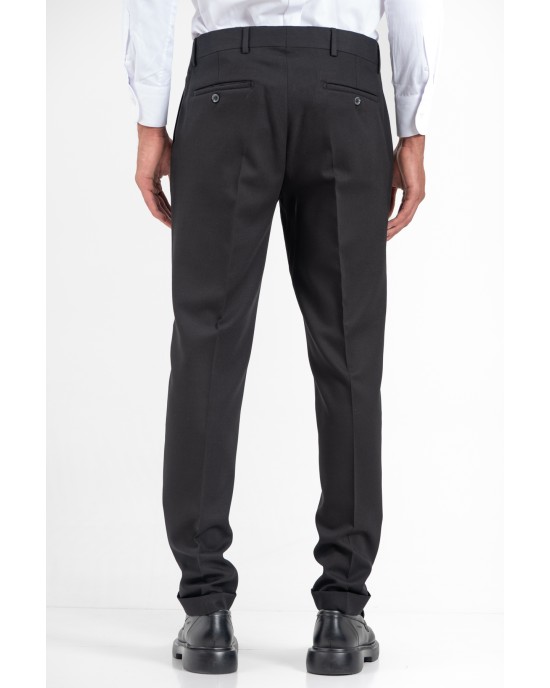Κοστούμι Vittorio Adriano μαύρο SLIM FIT