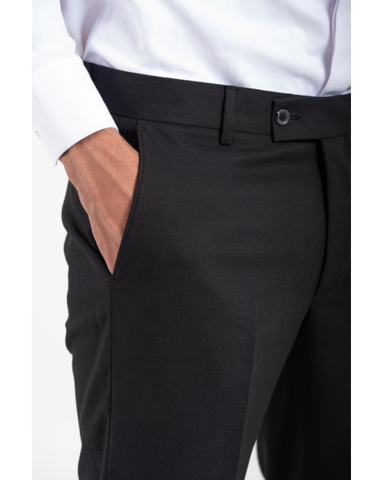 Κοστούμι Vittorio Adriano μαύρο SLIM FIT