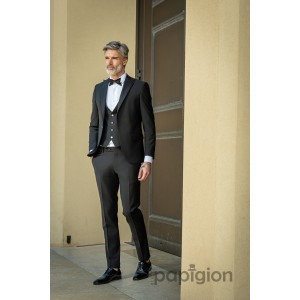 Κοστούμι 19V69 Italia Versace Abbigliamento Adriano μαύρο Κοστούμι 19V69 Italia Versace Abbigliamento Adriano μαύρο