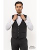 Κοστούμι 19V69 Italia Versace Abbigliamento Perroti μαύρο SLIM FIT