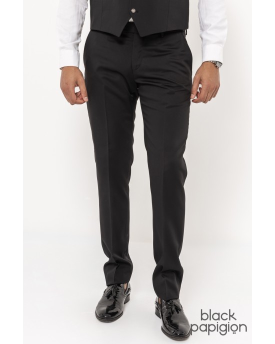 Κοστούμι 19V69 Italia Versace Abbigliamento Perroti μαύρο SLIM FIT