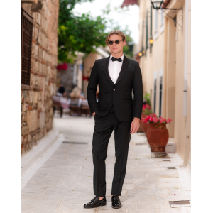 Κοστούμι 19V69 Italia Versace Abbigliamento Bruno μαύρο Κοστούμι 19V69 Italia Versace Abbigliamento Bruno μαύρο