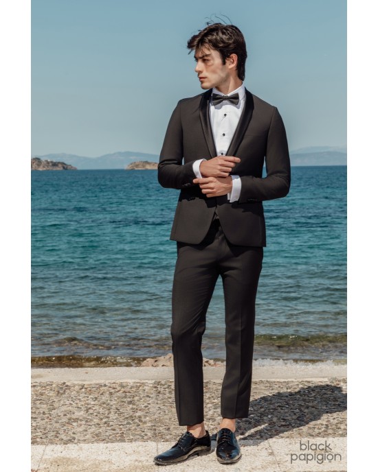 Κοστούμι Guy Laroche Homme μαύρο SLIM FIT