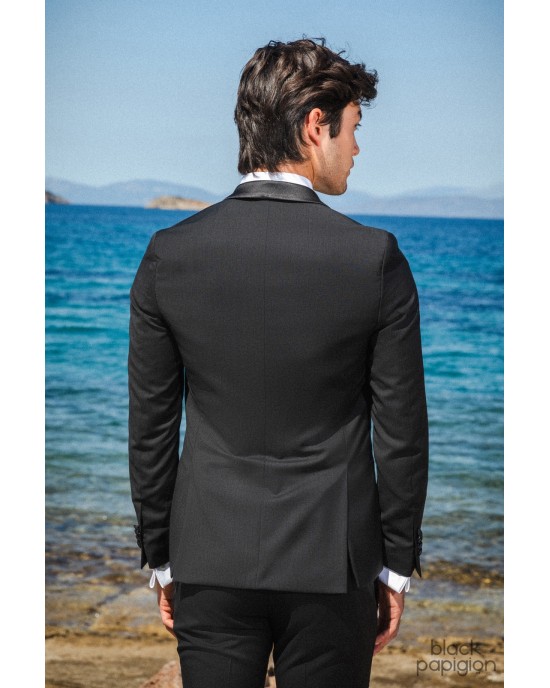 Κοστούμι Guy Laroche Homme μαύρο SLIM FIT
