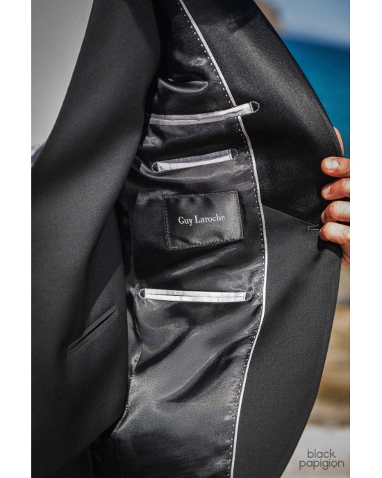 Κοστούμι Guy Laroche Homme μαύρο SLIM FIT