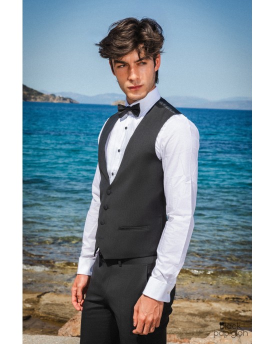 Κοστούμι Guy Laroche Homme μαύρο SLIM FIT