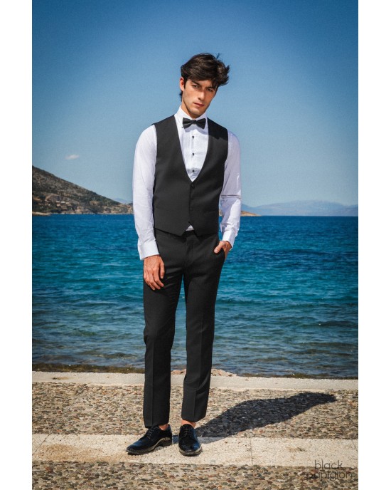 Κοστούμι Guy Laroche Homme μαύρο SLIM FIT