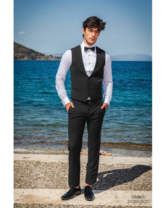 Κοστούμι Guy Laroche Homme μαύρο SLIM FIT