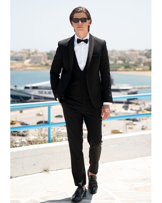 Κοστούμι Guy Laroche Homme μαύρο SLIM FIT