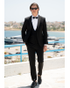 Κοστούμι Guy Laroche Homme μαύρο SLIM FIT