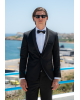 Κοστούμι Guy Laroche Homme μαύρο SLIM FIT