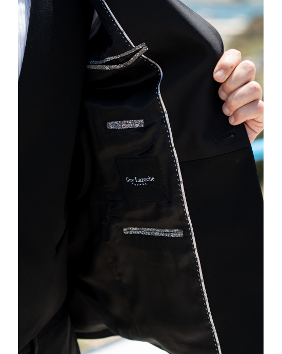 Κοστούμι Guy Laroche Homme μαύρο SLIM FIT