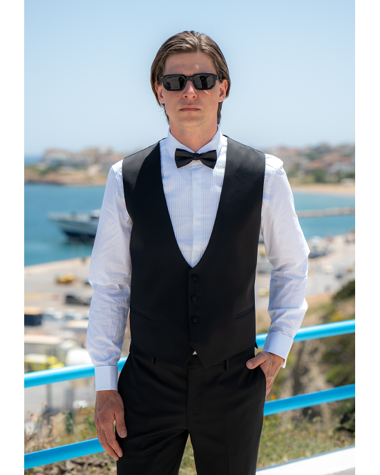 Κοστούμι Guy Laroche Homme μαύρο SLIM FIT