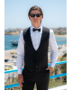 Κοστούμι Guy Laroche Homme μαύρο SLIM FIT