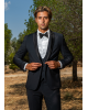 Κοστούμι Guy Laroche Homme μαύρο SLIM FIT