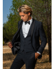 Κοστούμι Guy Laroche Homme μαύρο SLIM FIT