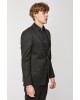 Κοστούμι Black Papigion μαύρο SLIM FIT