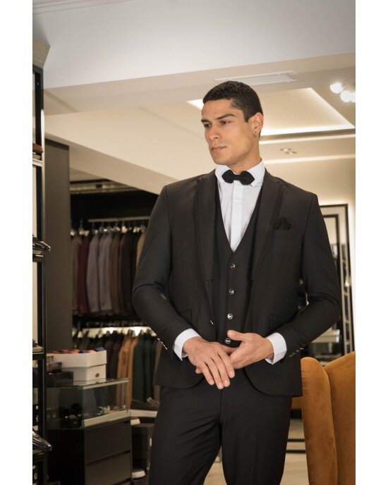 Κοστούμι 19V69 Italia Versace Abbigliamento μαύρο Κοστούμι 19V69 Italia Versace Abbigliamento μαύρο