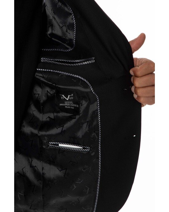 Κοστούμι 19V69 Italia Versace Abbigliamento μαύρο Κοστούμι 19V69 Italia Versace Abbigliamento μαύρο