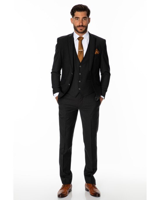 Κοστούμι 19V69 Italia Versace Abbigliamento μαύρο Κοστούμι 19V69 Italia Versace Abbigliamento μαύρο