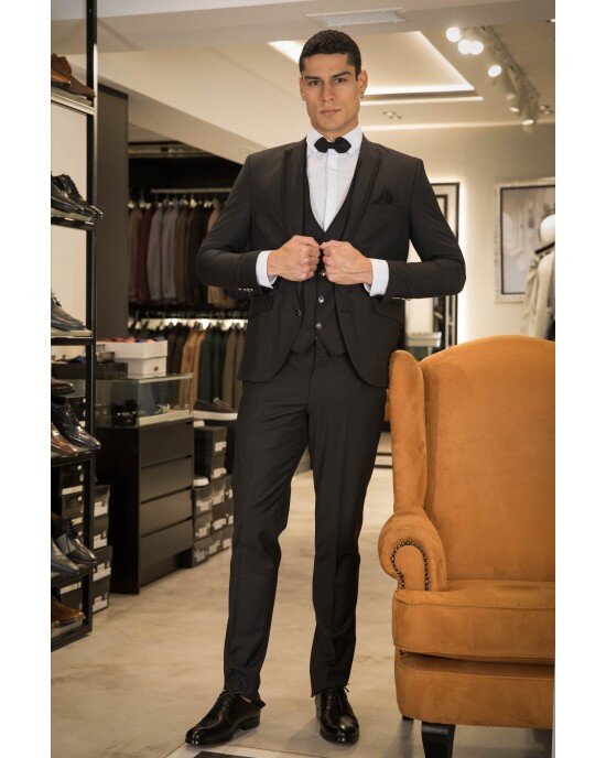 Κοστούμι 19V69 Italia Versace Abbigliamento μαύρο Κοστούμι 19V69 Italia Versace Abbigliamento μαύρο