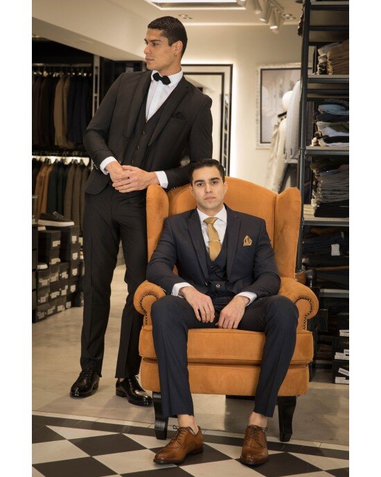 Κοστούμι 19V69 Italia Versace Abbigliamento μαύρο Κοστούμι 19V69 Italia Versace Abbigliamento μαύρο