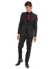 Κοστούμι Black Papigion μαυρο SLIM FIT