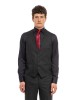 Κοστούμι Black Papigion μαυρο SLIM FIT