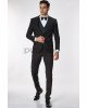 Κοστούμι 19V69 Italia Versace Abbigliamento μαύρο SLIM FIT