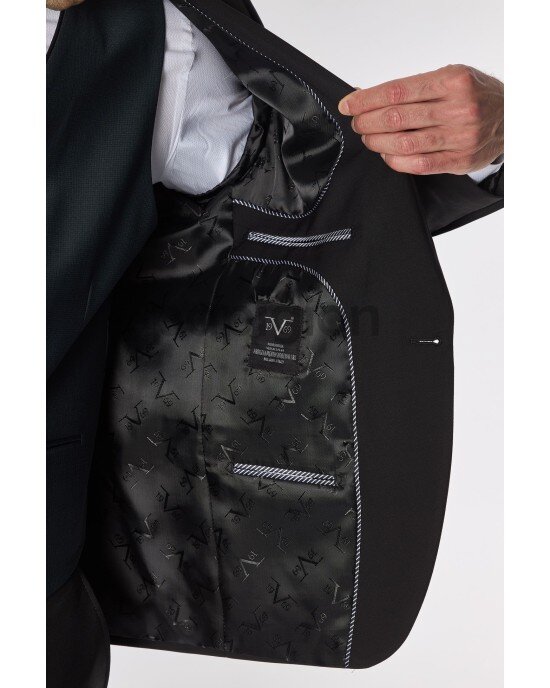 Κοστούμι 19V69 Italia Versace Abbigliamento μαύρο SLIM FIT