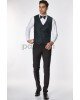 Κοστούμι 19V69 Italia Versace Abbigliamento μαύρο SLIM FIT