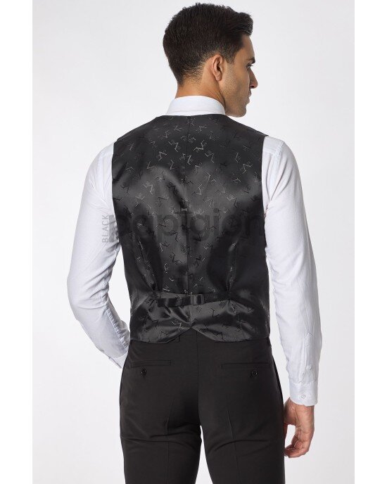 Κοστούμι 19V69 Italia Versace Abbigliamento μαύρο SLIM FIT