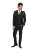 Κοστούμι Black Papigion μαυρο SLIM FIT