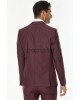 Κοστούμι Vittorio Firenze μωβ SLIM FIT